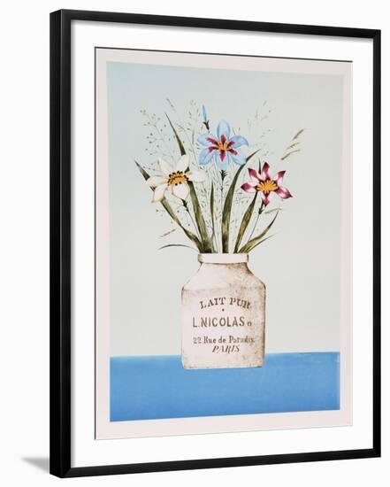 White Iris-Mary Faulconer-Framed Limited Edition