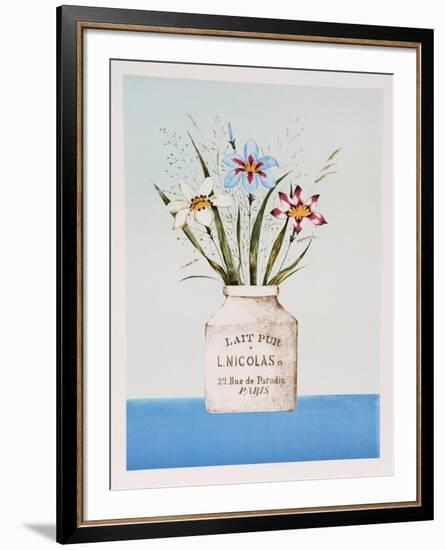 White Iris-Mary Faulconer-Framed Limited Edition