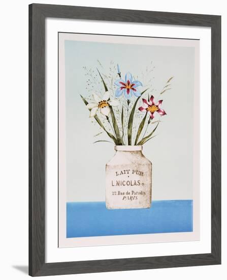 White Iris-Mary Faulconer-Framed Limited Edition