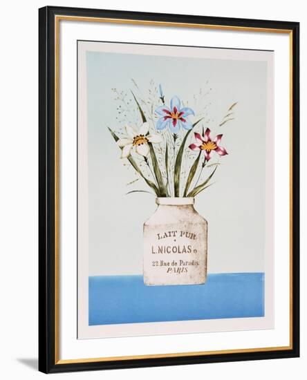 White Iris-Mary Faulconer-Framed Limited Edition