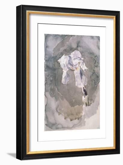 White Iris-Mikhail Alexandrovich Vrubel-Framed Giclee Print