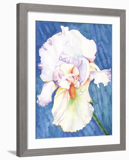 White Iris-Mary Russel-Framed Giclee Print