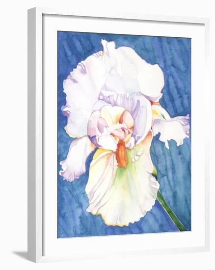White Iris-Mary Russel-Framed Giclee Print