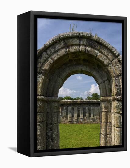 White Island, Lower Lough Erne, County Fermanagh, Ulster, Northern Ireland, United Kingdom, Europe-Carsten Krieger-Framed Premier Image Canvas