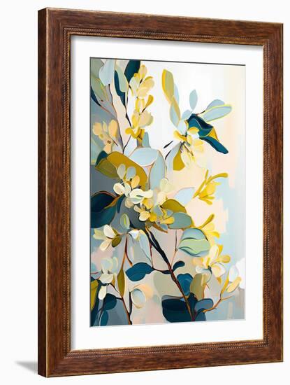 White Jasmine Flower-Avril Anouilh-Framed Art Print