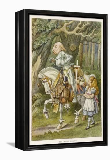 White Knight the White Knight-John Tenniel-Framed Premier Image Canvas