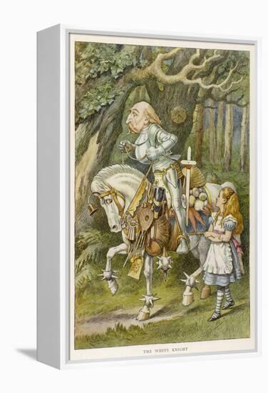 White Knight the White Knight-John Tenniel-Framed Premier Image Canvas