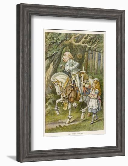 White Knight the White Knight-John Tenniel-Framed Photographic Print