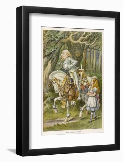 White Knight the White Knight-John Tenniel-Framed Photographic Print