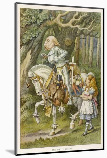 White Knight the White Knight-John Tenniel-Mounted Photographic Print