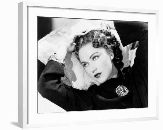 White Lies, Fay Wray, 1935-null-Framed Photo