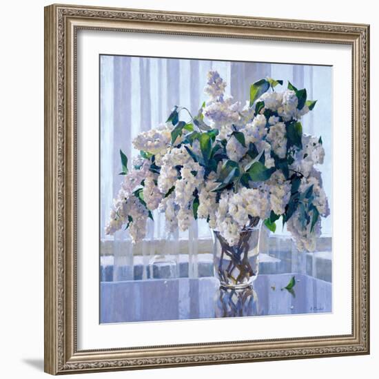 White Lilac-Valeriy Chuikov-Framed Giclee Print