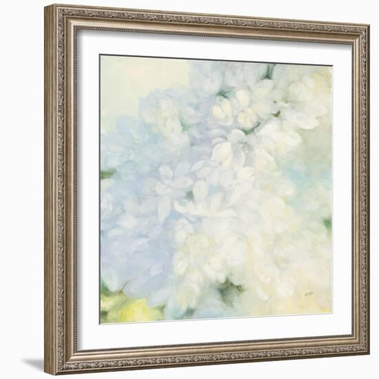 White Lilacs-Julia Purinton-Framed Art Print