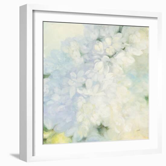 White Lilacs-Julia Purinton-Framed Art Print