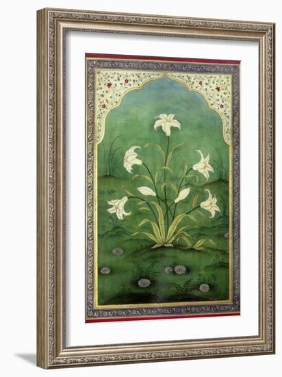 White Lilies-Mark Briscoe-Framed Giclee Print