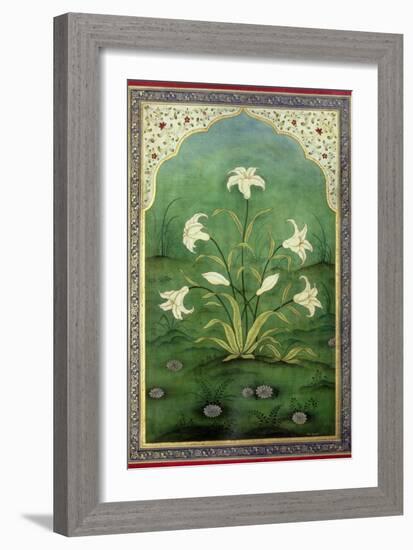 White Lilies-Mark Briscoe-Framed Giclee Print