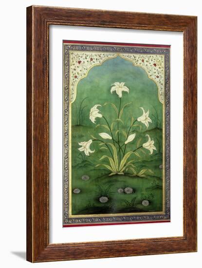 White Lilies-Mark Briscoe-Framed Giclee Print