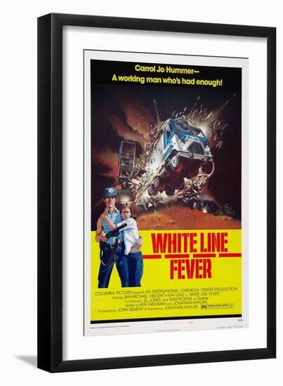 White Line Fever, Jan-Michael Vincent, Kay Lenz, 1975-null-Framed Premium Giclee Print