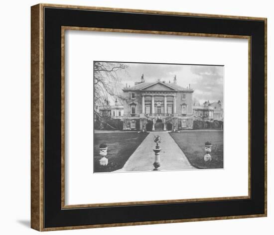 White Lodge, the home of Queen Mary before her marriage, and the birthplace of Edward VIII, 1936-null-Framed Photographic Print