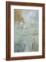 White Lotus-Karen Lorena Parker-Framed Giclee Print