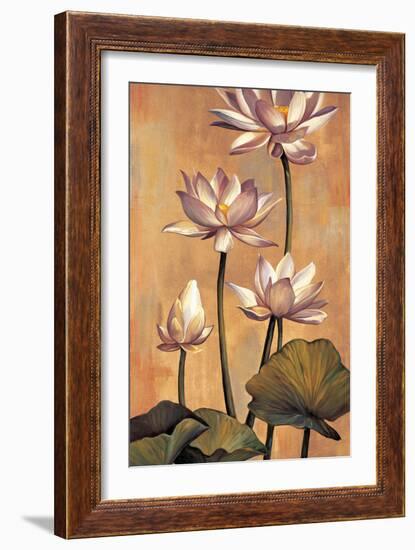 White Lotus-Jill Deveraux-Framed Art Print