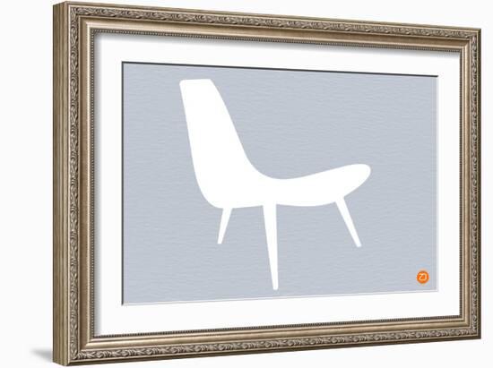 White Lounger-NaxArt-Framed Art Print