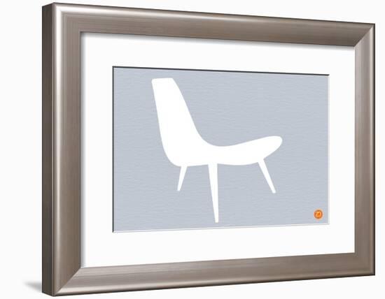 White Lounger-NaxArt-Framed Art Print