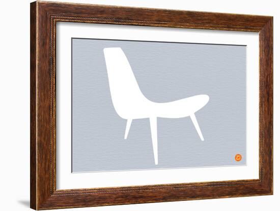 White Lounger-NaxArt-Framed Art Print