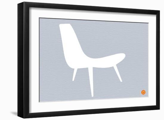 White Lounger-NaxArt-Framed Art Print