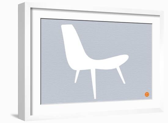 White Lounger-NaxArt-Framed Art Print