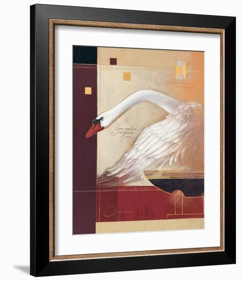 White Magican-Joadoor-Framed Art Print