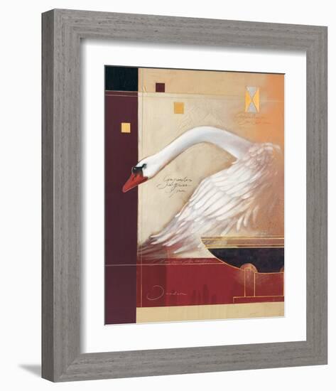 White Magican-Joadoor-Framed Art Print