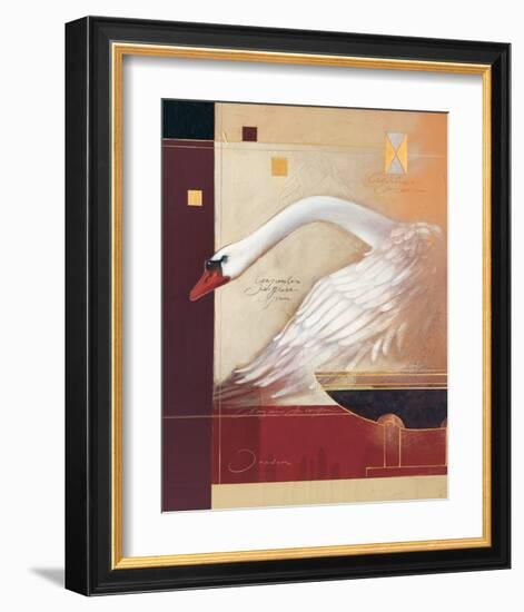 White Magican-Joadoor-Framed Art Print