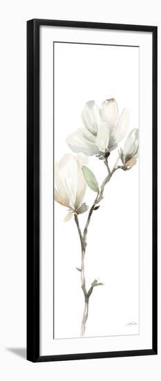 White Magnolia II Panel-Katrina Pete-Framed Art Print