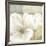 White Magnolia II-Linda Wood-Framed Art Print