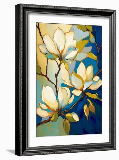 White Magnolia-Avril Anouilh-Framed Art Print