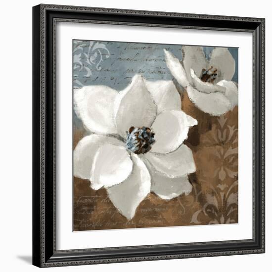 White Magnolias I-Lanie Loreth-Framed Art Print