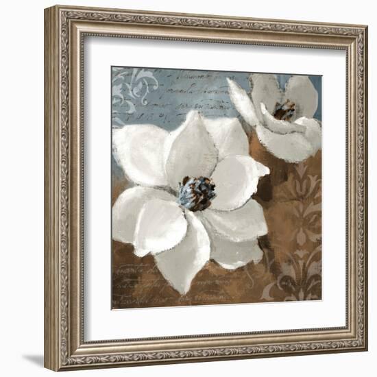 White Magnolias I-Lanie Loreth-Framed Art Print