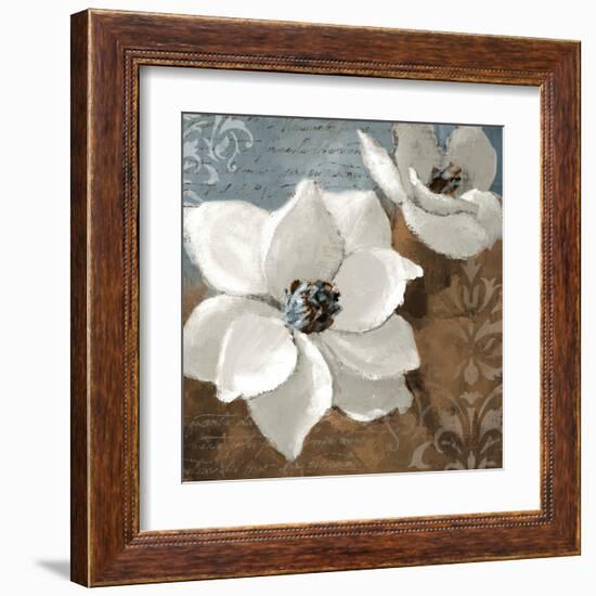 White Magnolias I-Lanie Loreth-Framed Art Print