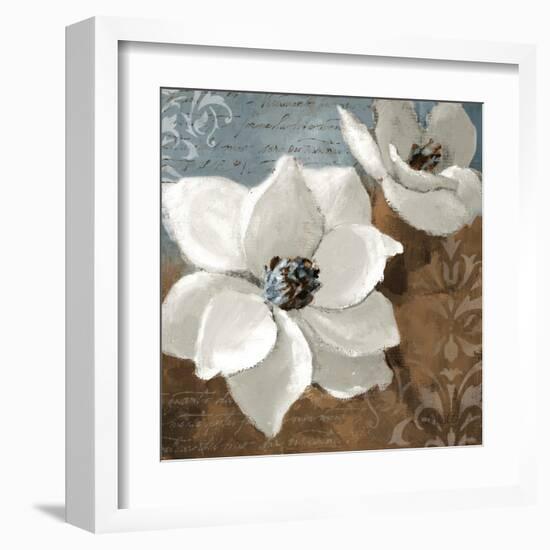 White Magnolias I-Lanie Loreth-Framed Art Print