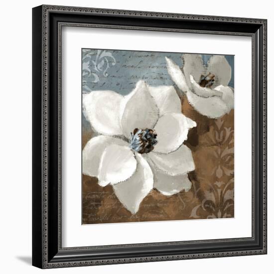 White Magnolias I-Lanie Loreth-Framed Art Print