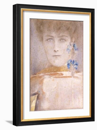 White Mask-Fernand Khnopff-Framed Giclee Print