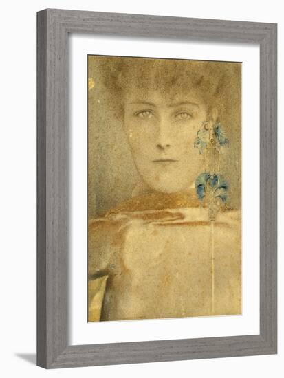 White Mask-Fernand Khnopff-Framed Giclee Print