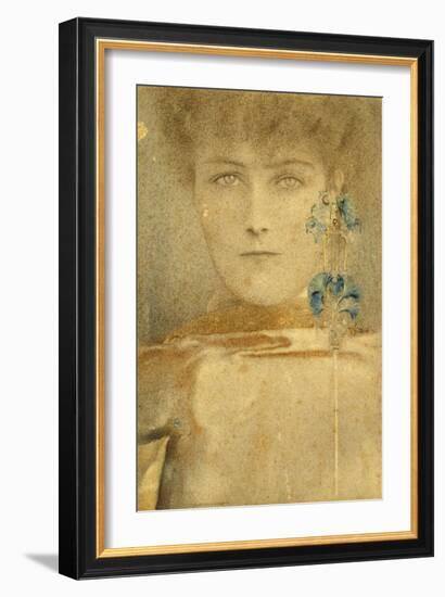 White Mask-Fernand Khnopff-Framed Giclee Print