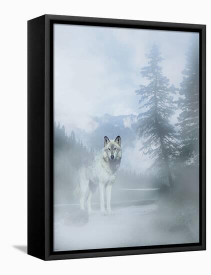 White Mist 2-Gordon Semmens-Framed Premier Image Canvas