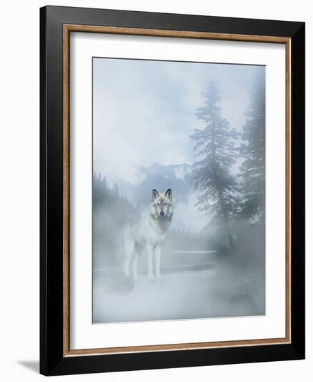 White Mist 2-Gordon Semmens-Framed Photographic Print