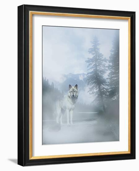 White Mist 2-Gordon Semmens-Framed Photographic Print