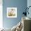 White Modern Peonies I-Lanie Loreth-Framed Premium Giclee Print displayed on a wall