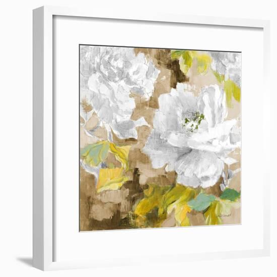 White Modern Peonies I-Lanie Loreth-Framed Premium Giclee Print