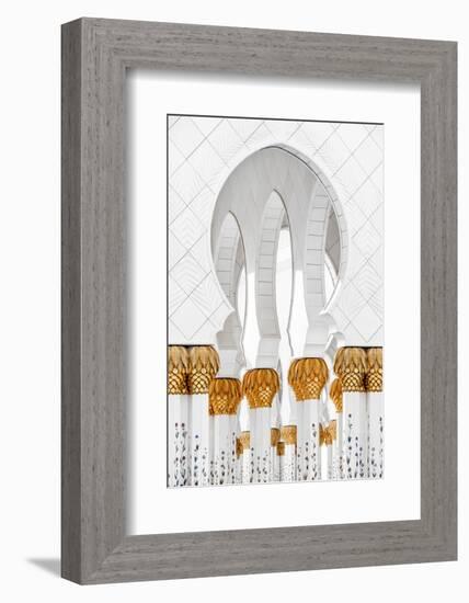 White Mosque - Arch-Philippe HUGONNARD-Framed Photographic Print
